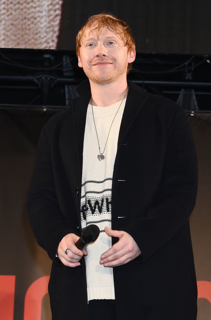 Rupert Grint assiste à une conférence pendant le Tokyo Comic Con 2019 au Makuhari Messe le 24 novembre 2019 à Chiba, au Japon. | Photo : Getty Images