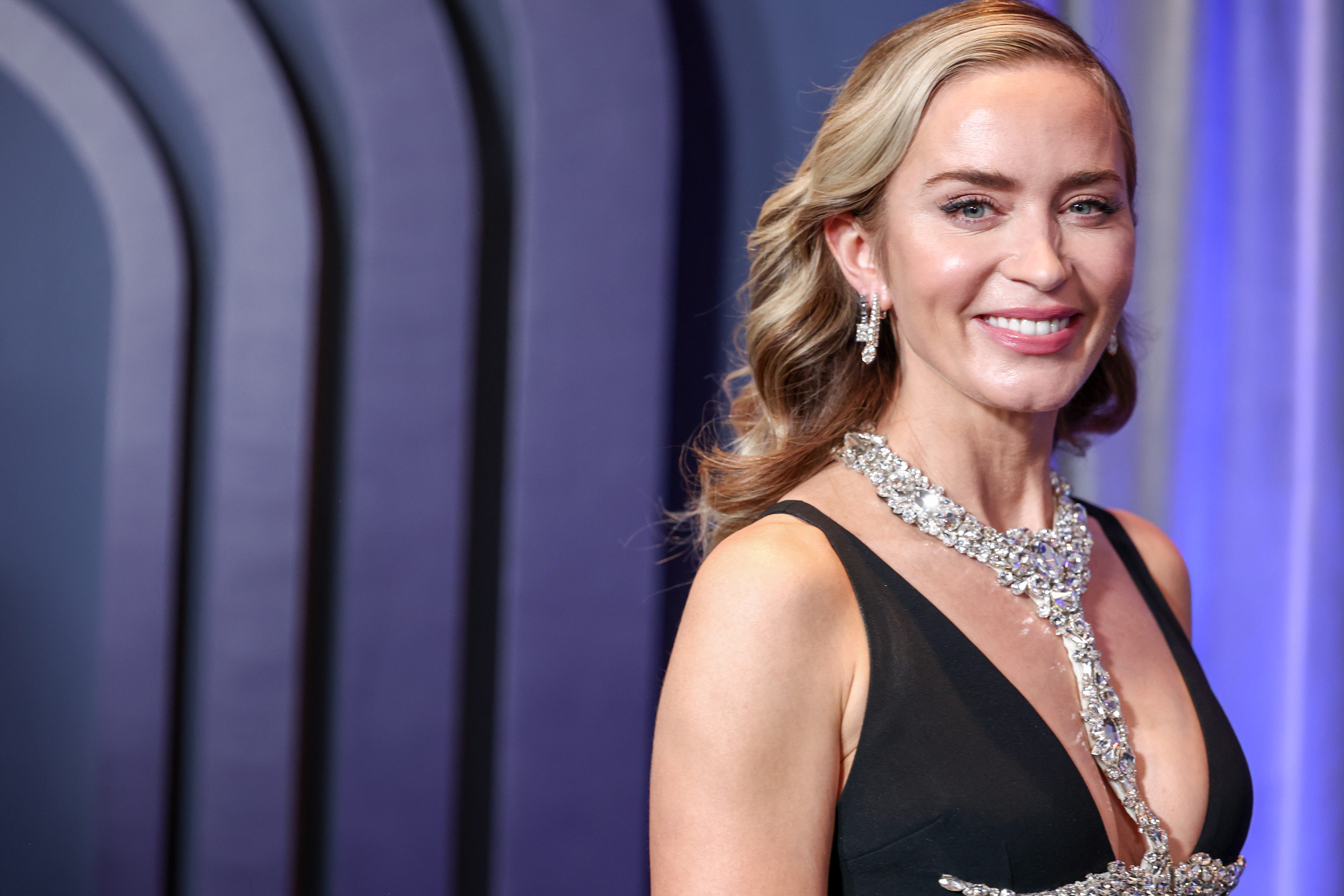 Emily Blunt at the 14th Governors Awards held at The Ray Dolby Ballroom at Ovation Hollywood in Los Angeles, California, on January 9, 2024. | Source: Getty Images