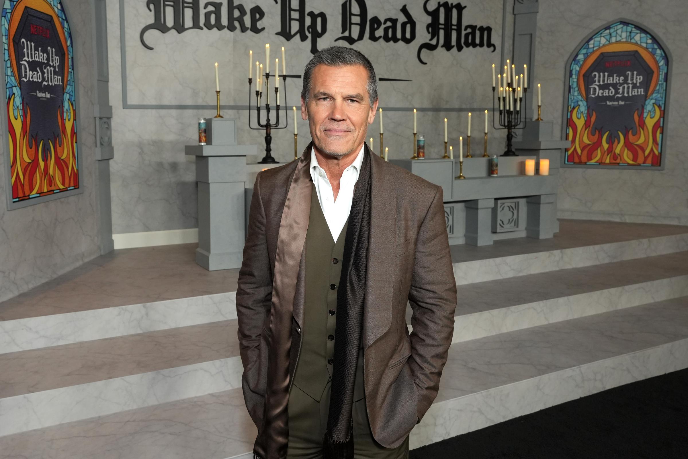 Josh Brolin attends Netflix's "Wake Up Dead Man: A Knives Out Mystery" Los Angeles premiere on November 17, 2025 | Source: Getty Images