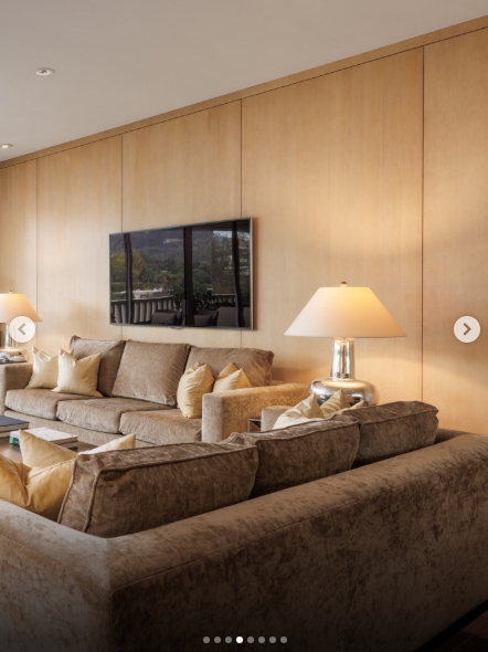 Inside Sharon and Ozzy Osbourne's Sierra Towers condo from a post dated November 10, 2025. | Source: Instagram/carolwoodrealestate