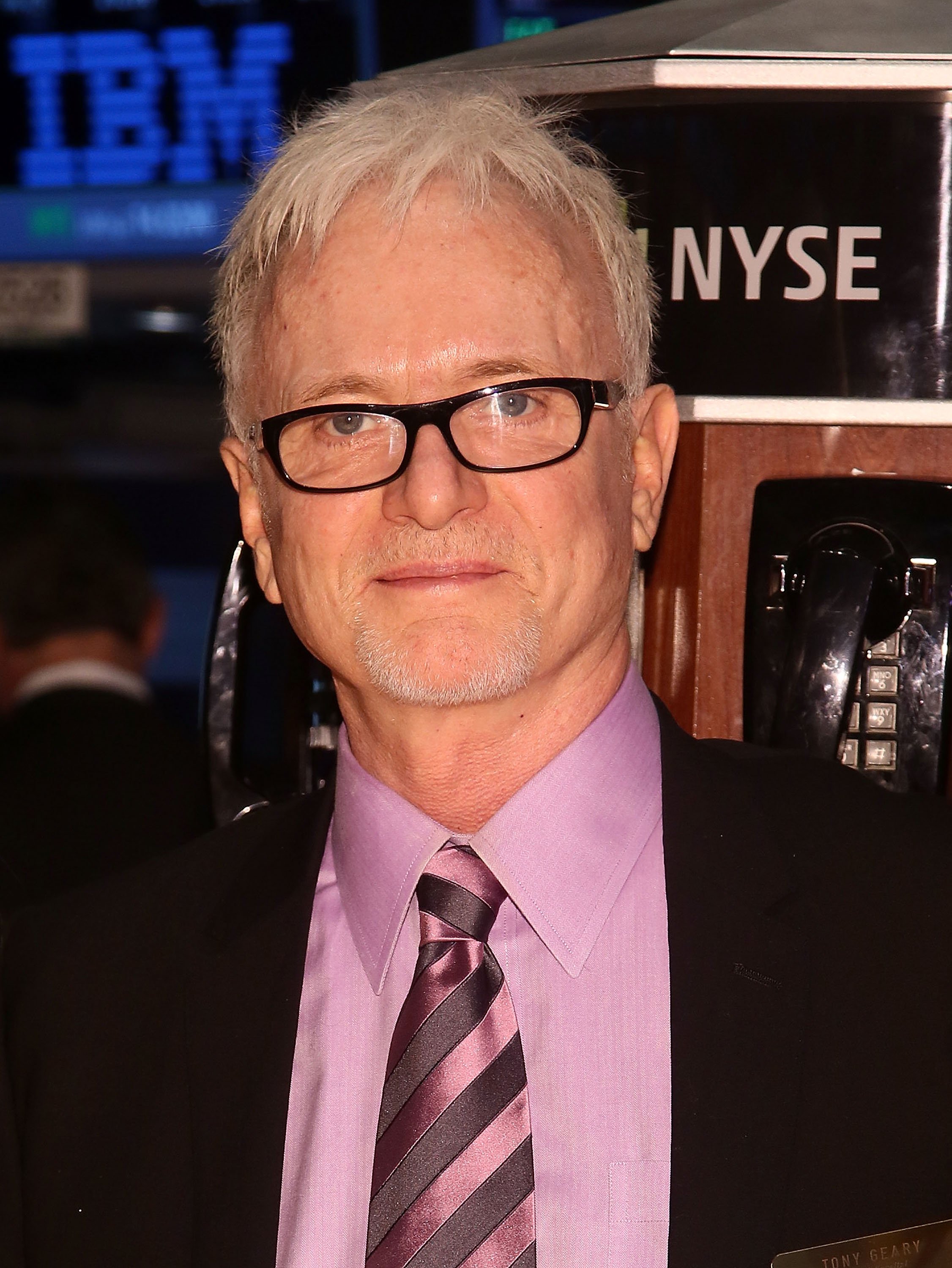 Actor Tony Geary ABC's soap opera General Hospital rings the opening bell at the New York Stock Exchange on April 1, 2013 in New York City. | Source: Getty Images