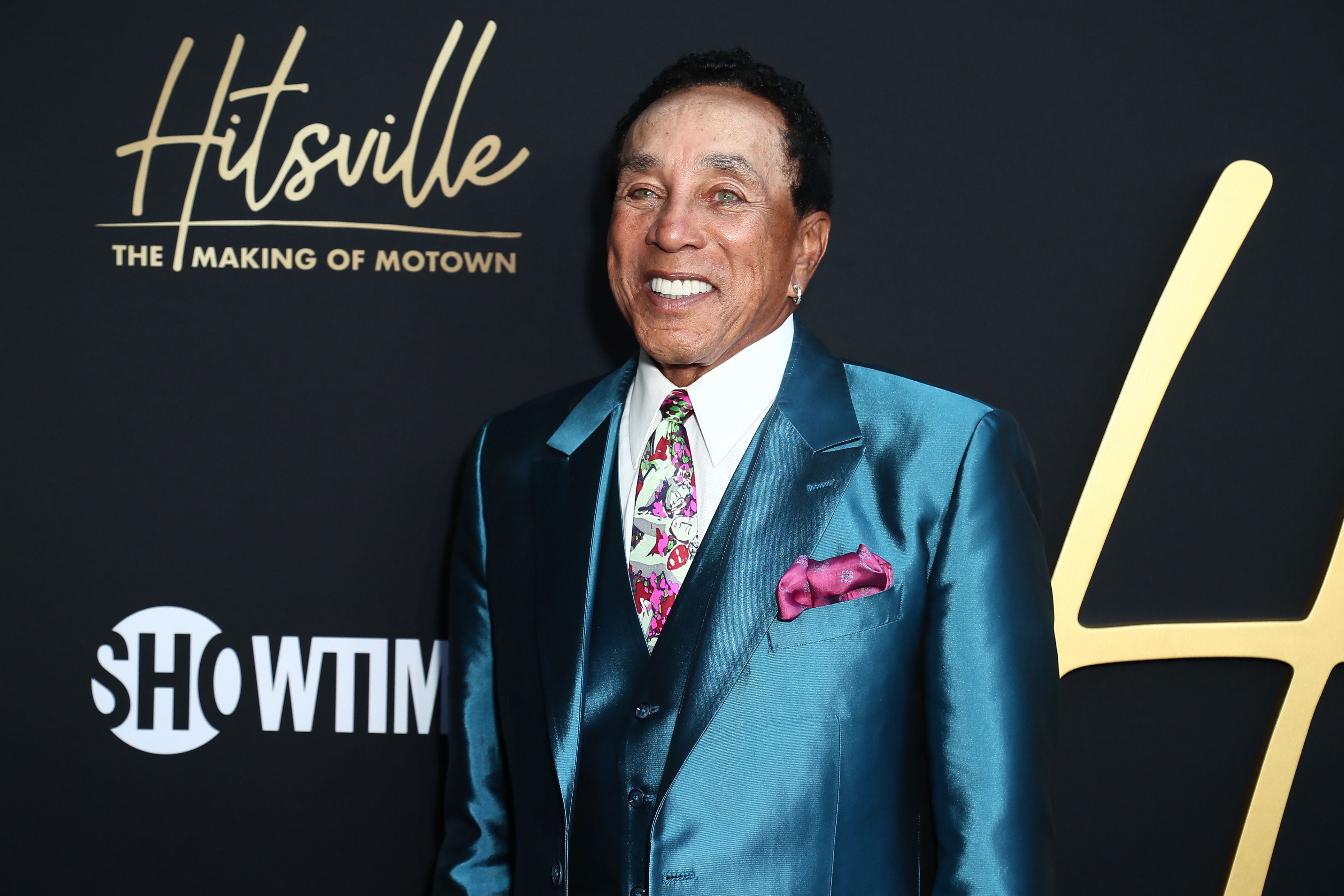 Smokey Robinson attends the Premiere Of Showtime's "Hitsville: The Making Of Motown" at Harmony Gold on August 08, 2019 | Photo: Getty Images