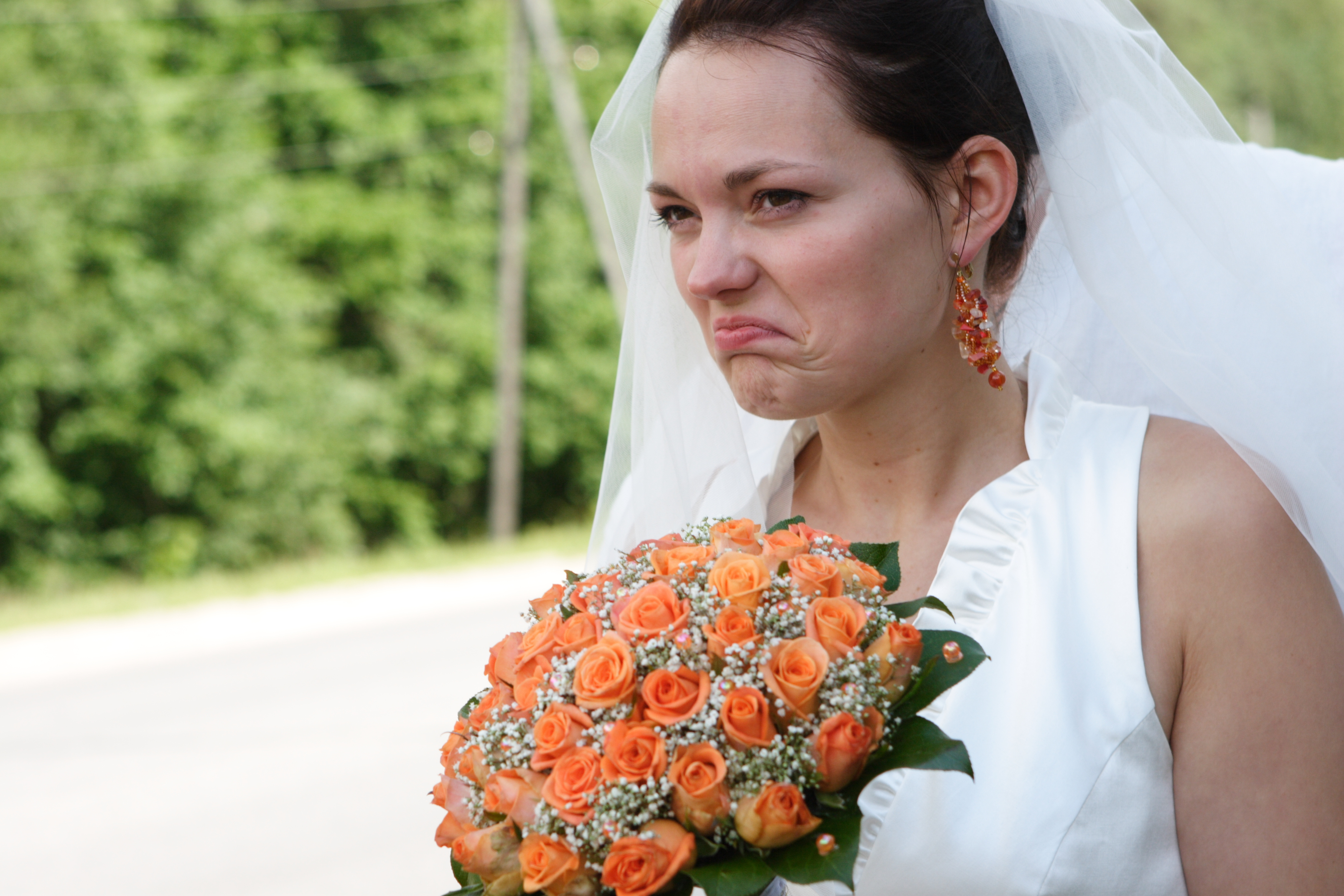 Unhappy bride | Source: Getty Images