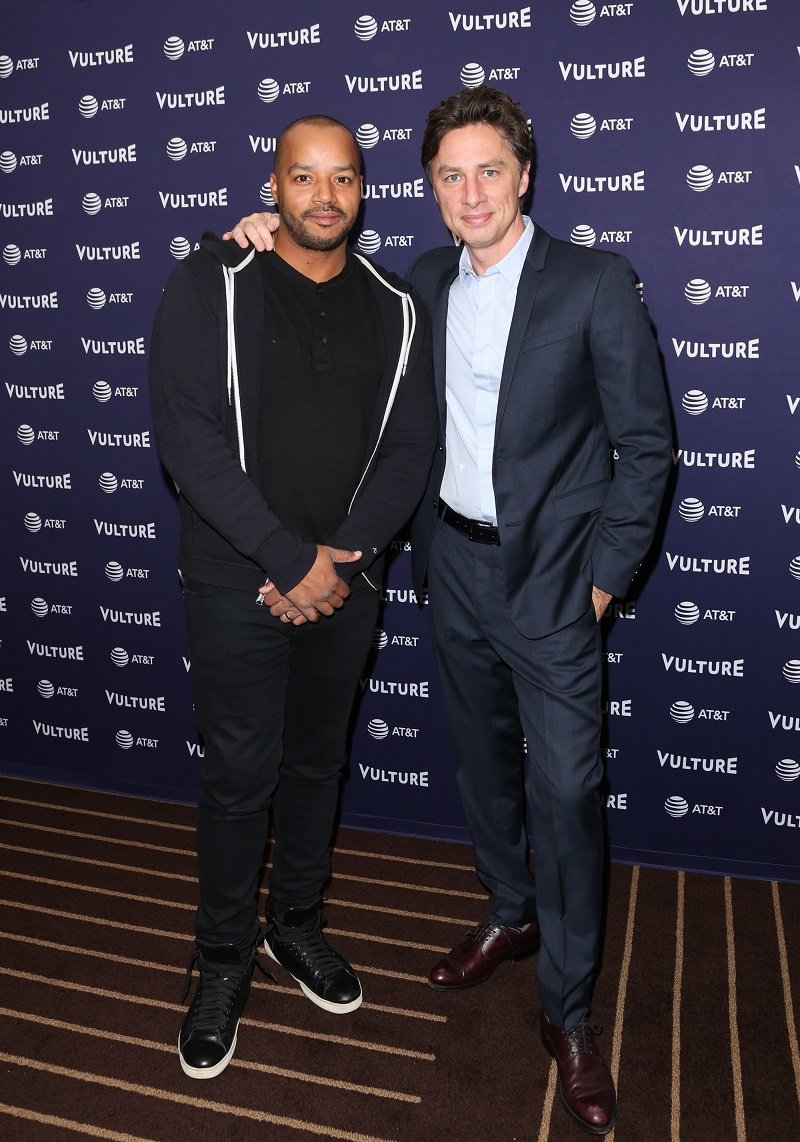 Donald Faison and Zach Braff on November 17, 2018 in Los Angeles, California | Photo: Getty Images