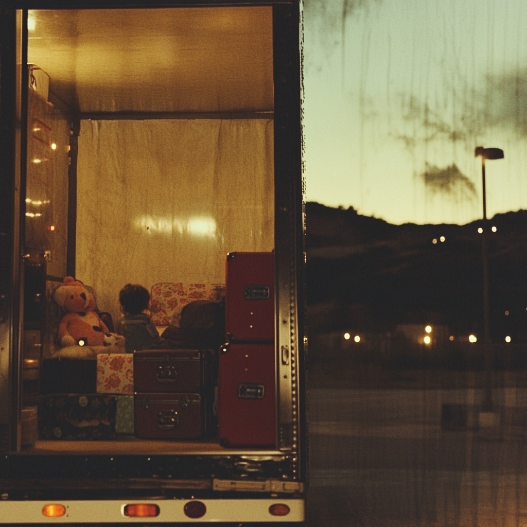 Toys and luggage in a truck | Source: Midjourney