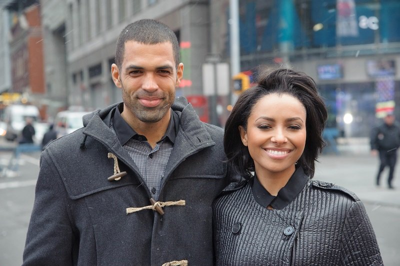 Kat Graham and Cottrell Guidry on December 31, 2013 in New York City | Photo: Getty Images