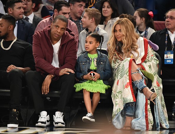 Jay Z con Blue Ivy. Fuente: Getty Images/Global Images Ukraine Jay Z con Blue Ivy. Fuente: Getty Images/Global Images Ukraine