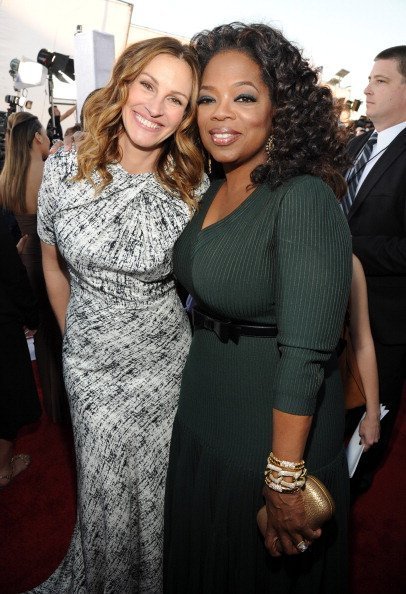 Julia Roberts and Oprah Winfrey attend the19th Annual Critics' Choice Movie Awards  | Photo: Getty Images