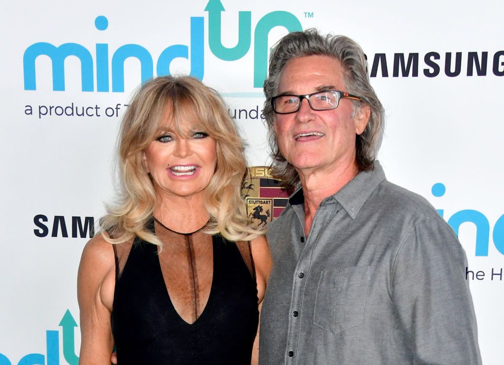 Goldie Hawn and Kurt Russell at Goldie's Love In For Kids at Ron Burkle's Green Acres Estate on November 3, 2017. | Source: Getty Images