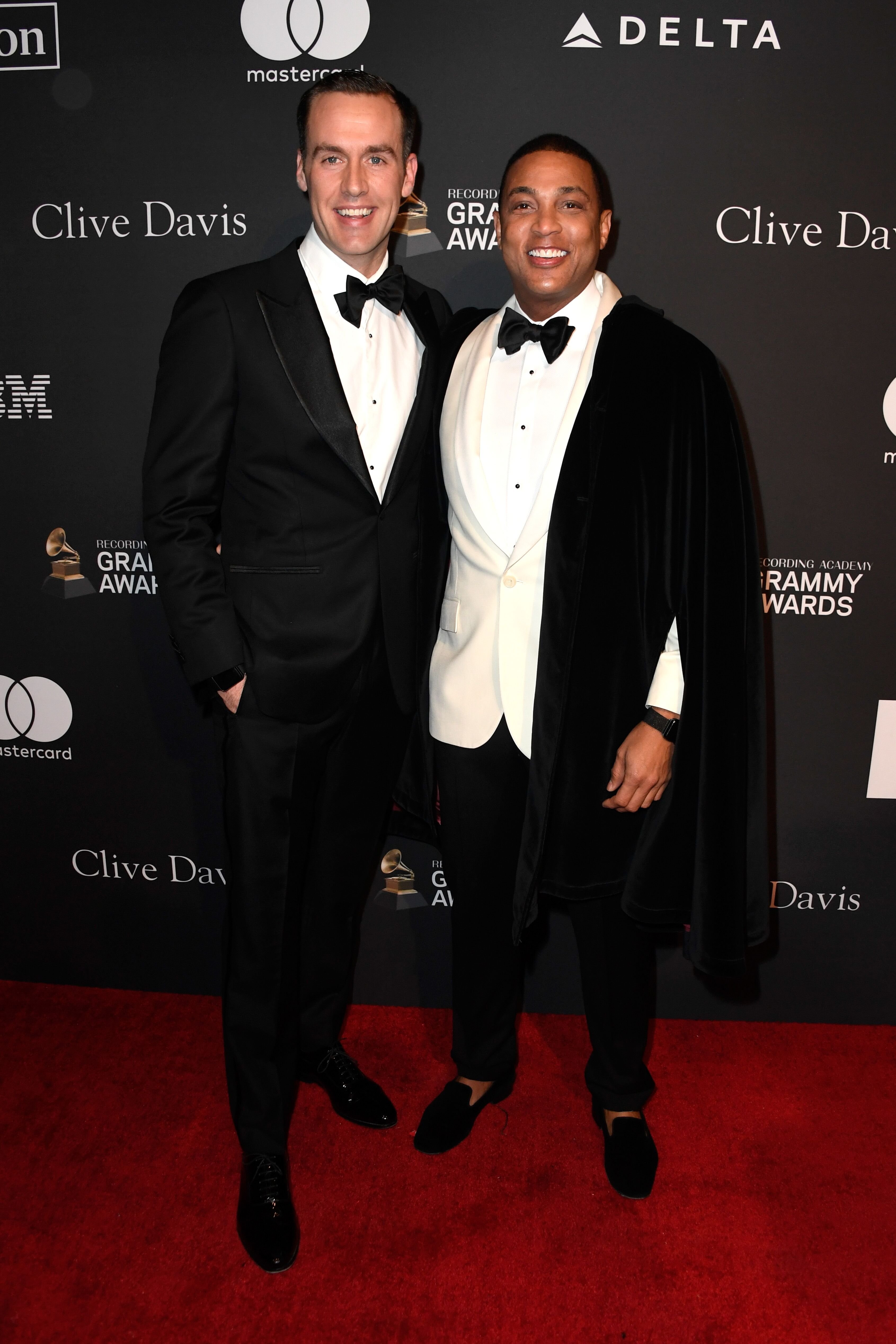 Tim Malone and Don Lemon attend the Pre-GRAMMY Gala and GRAMMY Salute to Industry Icons Honoring Clarence Avant at The Beverly Hilton Hotel on February 9, 2019 | Photo: Getty Images