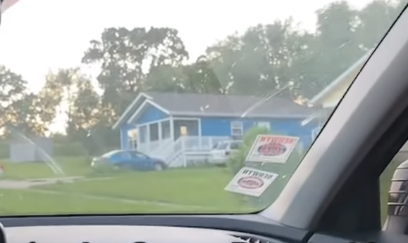 Gypsy Rose Blanchard's former house, from a clip dated July 10, 2024 | Source: Instagram/entertainmenttonight