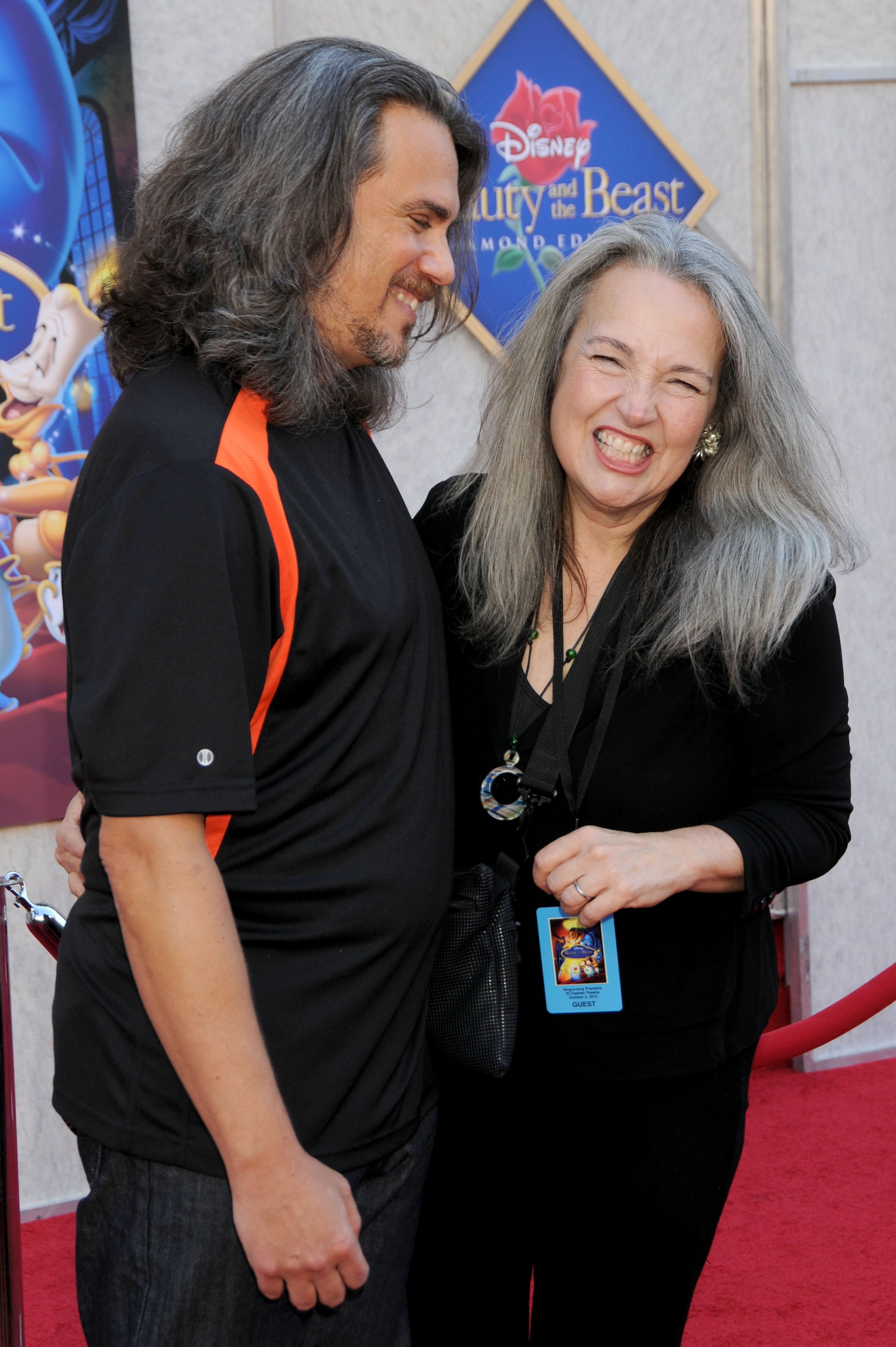 Robby Benson and Karla DeVito at El Capitan Theatre on October 2, 2010 in Hollywood, CA | Source: Getty Images
