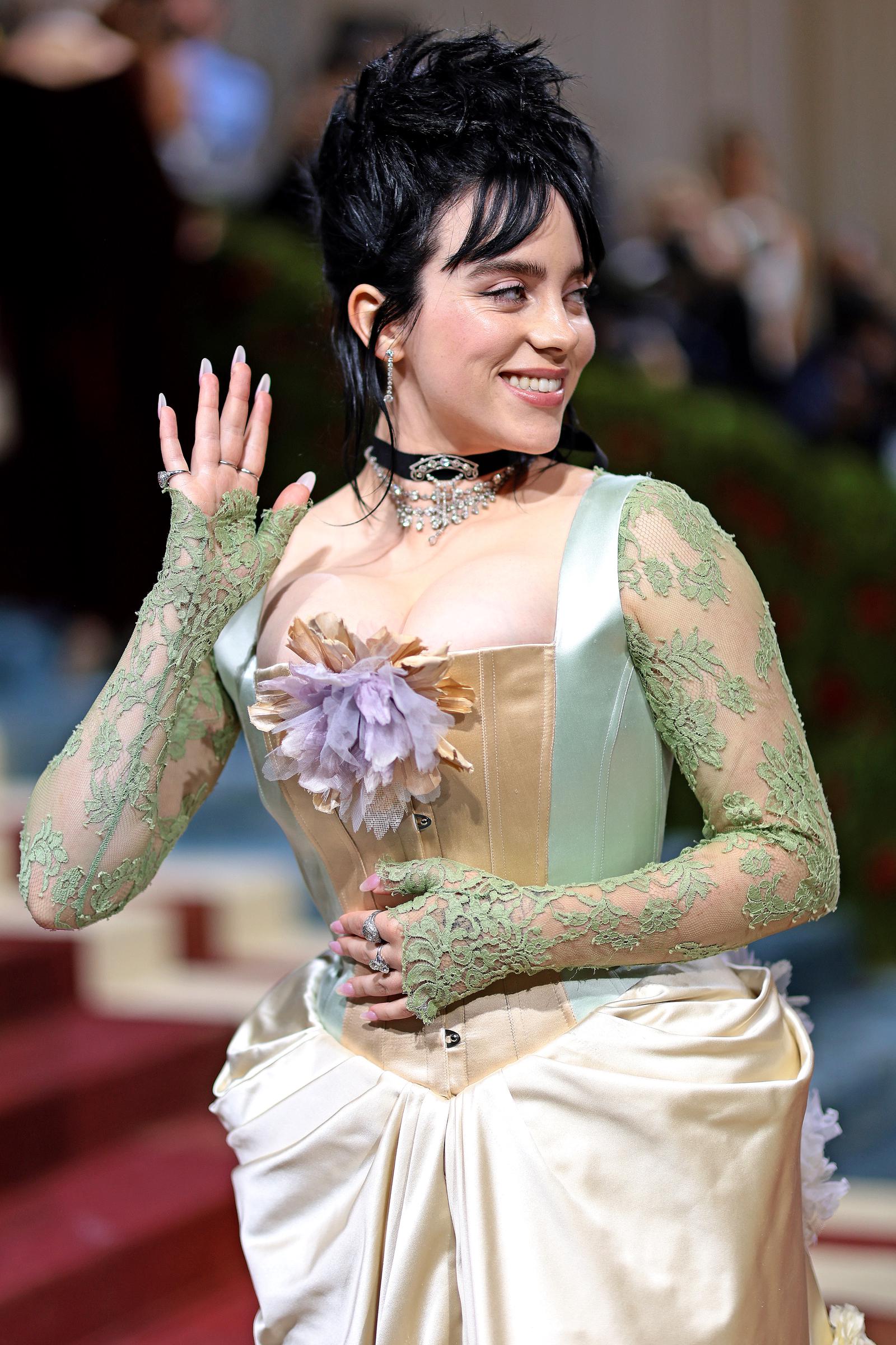 Billie Eilish attends The Met Gala Celebrating 