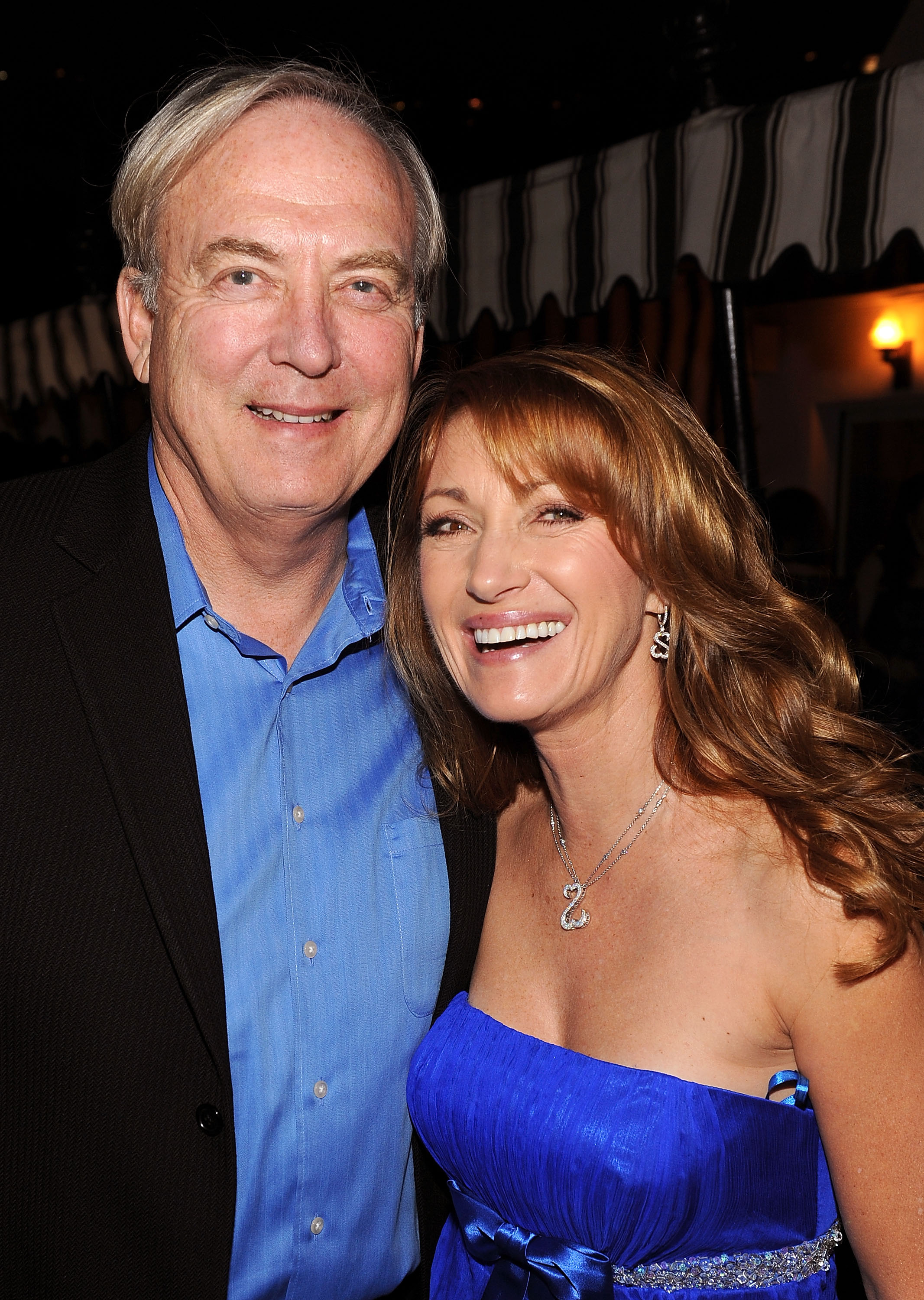 James Keach and Jane Seymour attend the Golden Globes party in Los Angeles, California on January 15, 2010. | Source: Getty Images