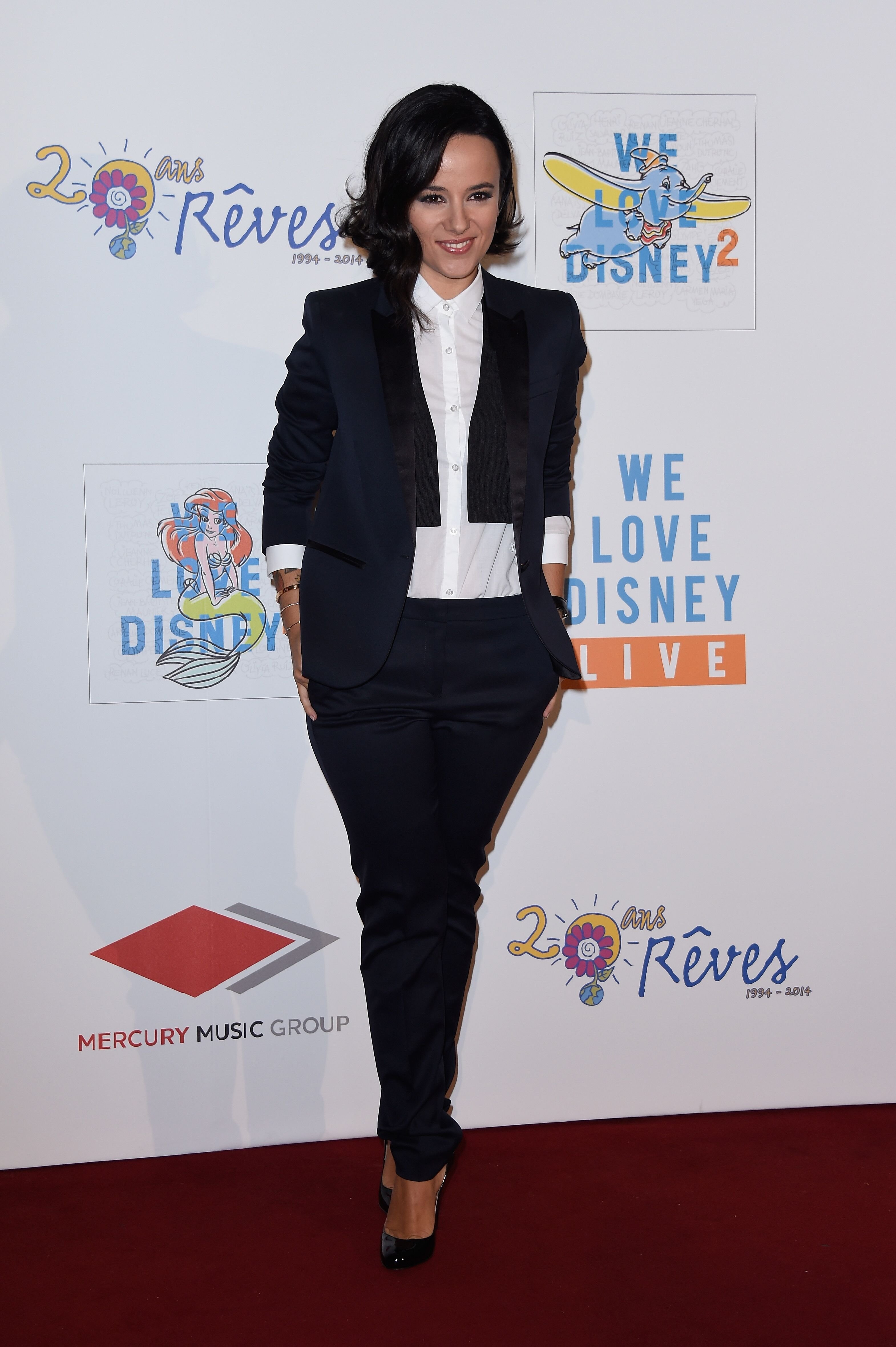 Alizee assiste à la première de "WE Love Disney" au profit de "Reves Association" au Grand Rex le 3 novembre 2014 à Paris, France. | Photo : Getty Images Alizee assiste à la première de "WE Love Disney" au profit de "Reves Association" au Grand Rex le 3 novembre 2014 à Paris, France. | Photo : Getty Images