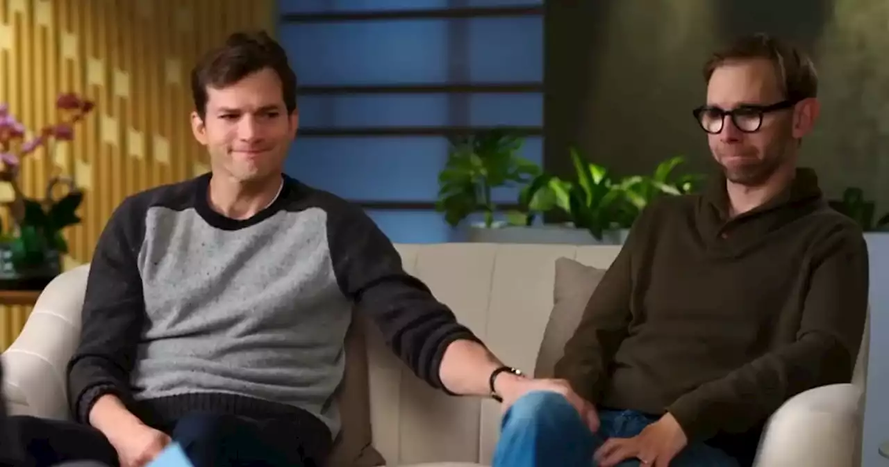 Ashton Kutcher and Micheal Kutcher on "The Checkup with Dr. David Ages," 2022 | Source: youtube.com/@EntertainmentTonight