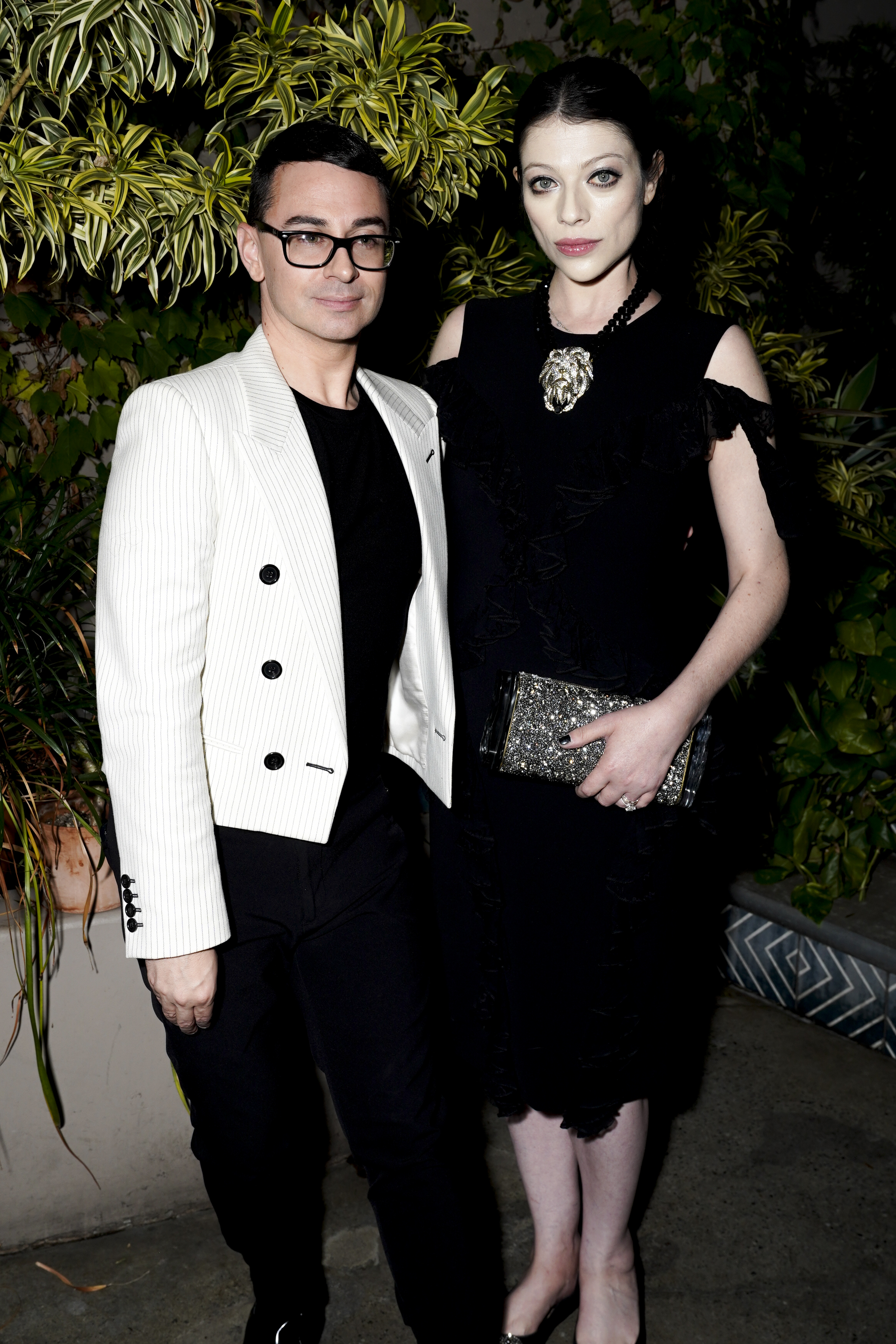 Christian Siriano and Michelle Trachtenberg at the 15 Years of Siriano party on November 2, 2023, in Los Angeles, California. | Source: Getty Images