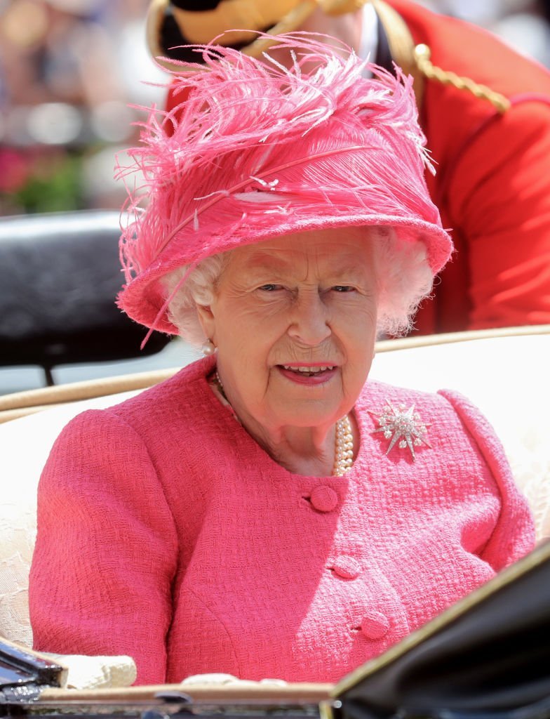 Queen Elizabeth II arrives on day four of Royal Ascot at Ascot Racecourse | Photo: Getty Images