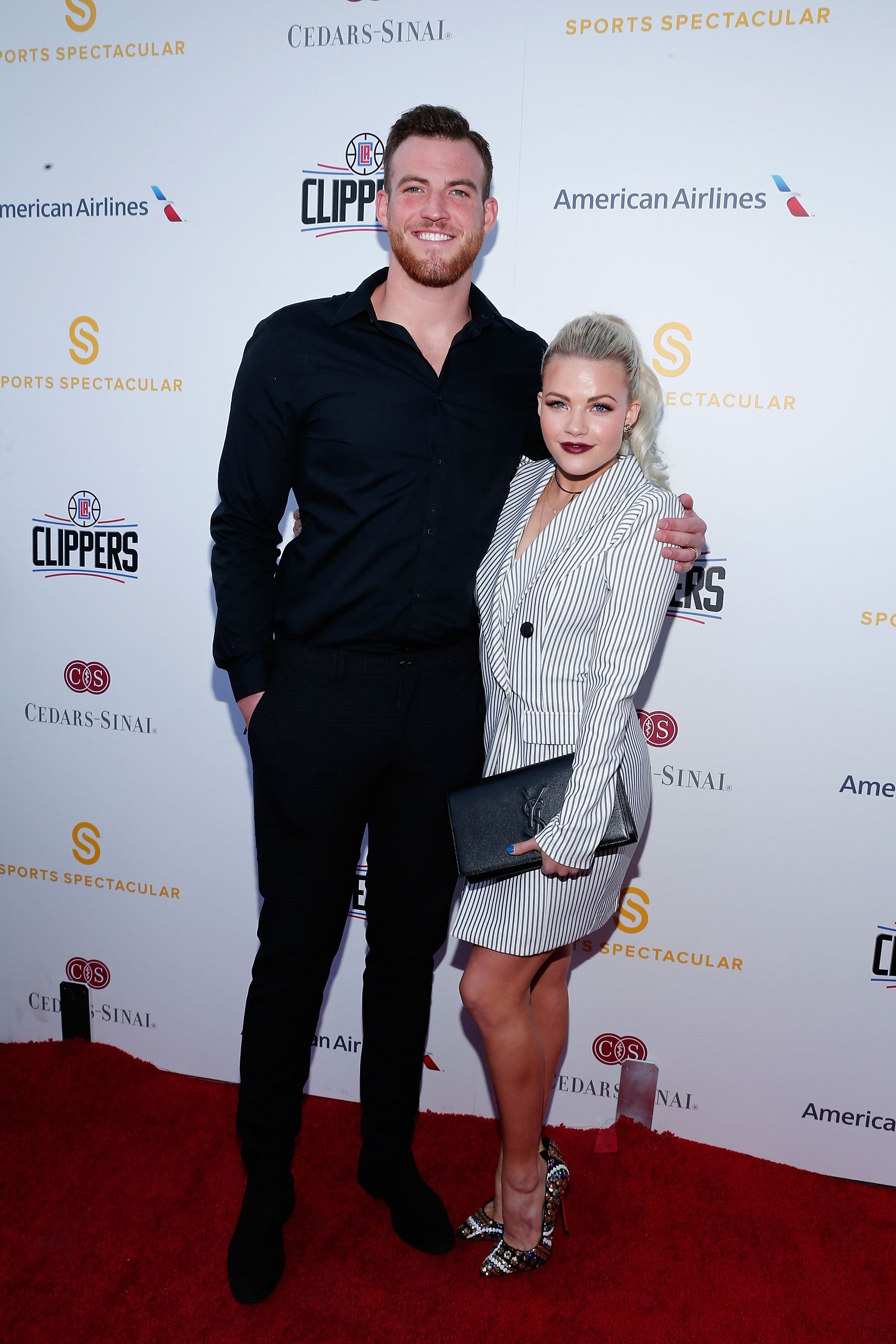 Carson McAllister and Witney Carson at the Cedars-Sinai Sports Spectacular in West Beverly Hills on March 25, 2016 | Getty Images