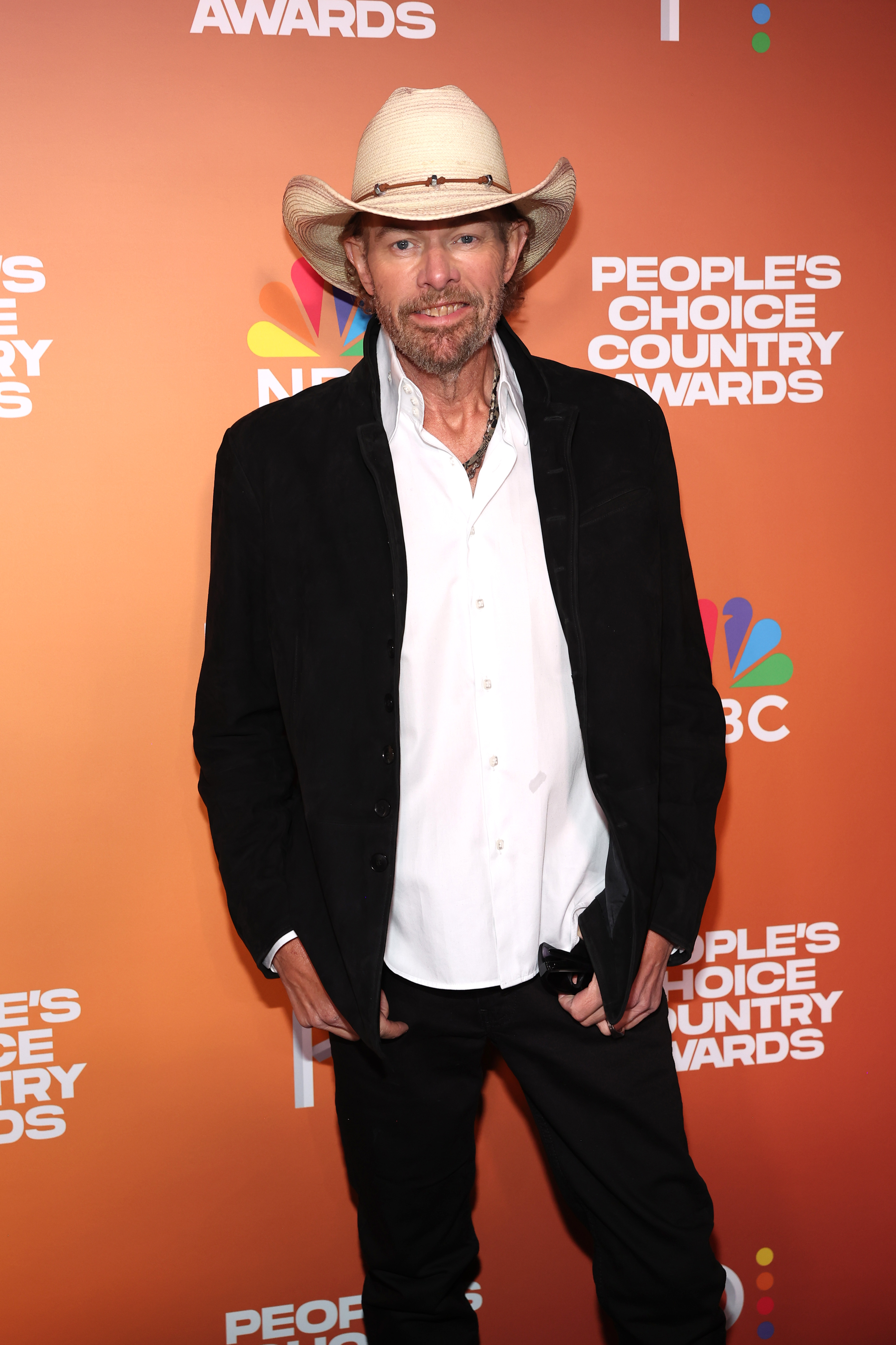 Toby Keith at the Peoples Choice Country Awards in Nashville, Tennessee on September 28, 2023 | Source: Getty Images