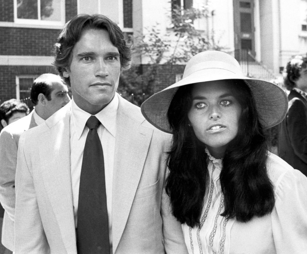 Arnold Schwarzenegger and Maria Shriver in Washington D.C 1980.  | Source: Getty Images 