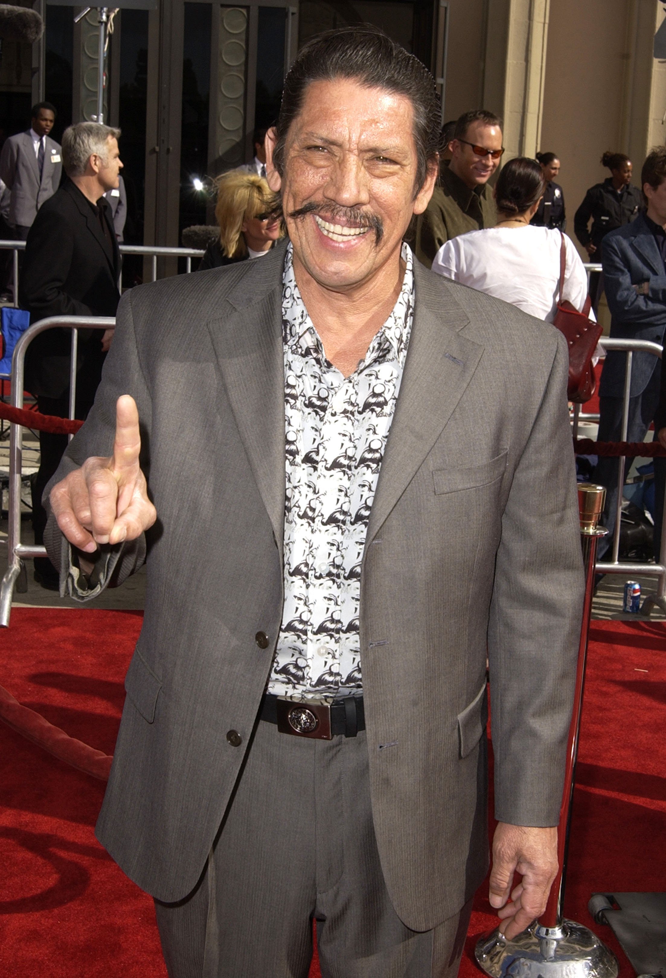 Danny Trejo during 20th Anniversary Premiere of Steven Spielberg's "E.T. - Arrivals at The Shrine Auditorium in Los Angeles, California, United States. | Source: Getty Images