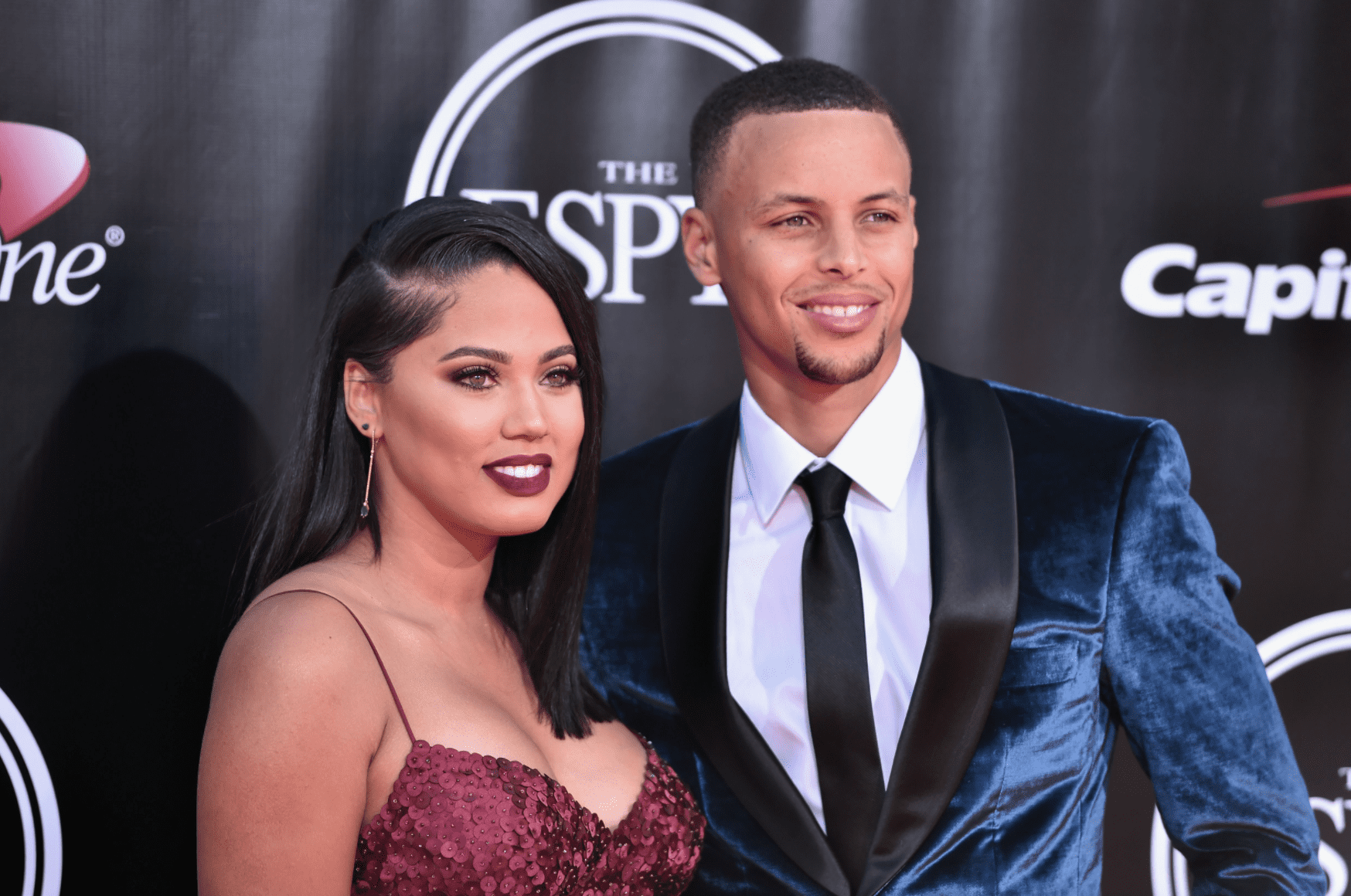 Stephen Curry and Ayesha Curry at the 2016 ESPYS at Microsoft Theater on July 13, 2016. | Photo: Getty Images