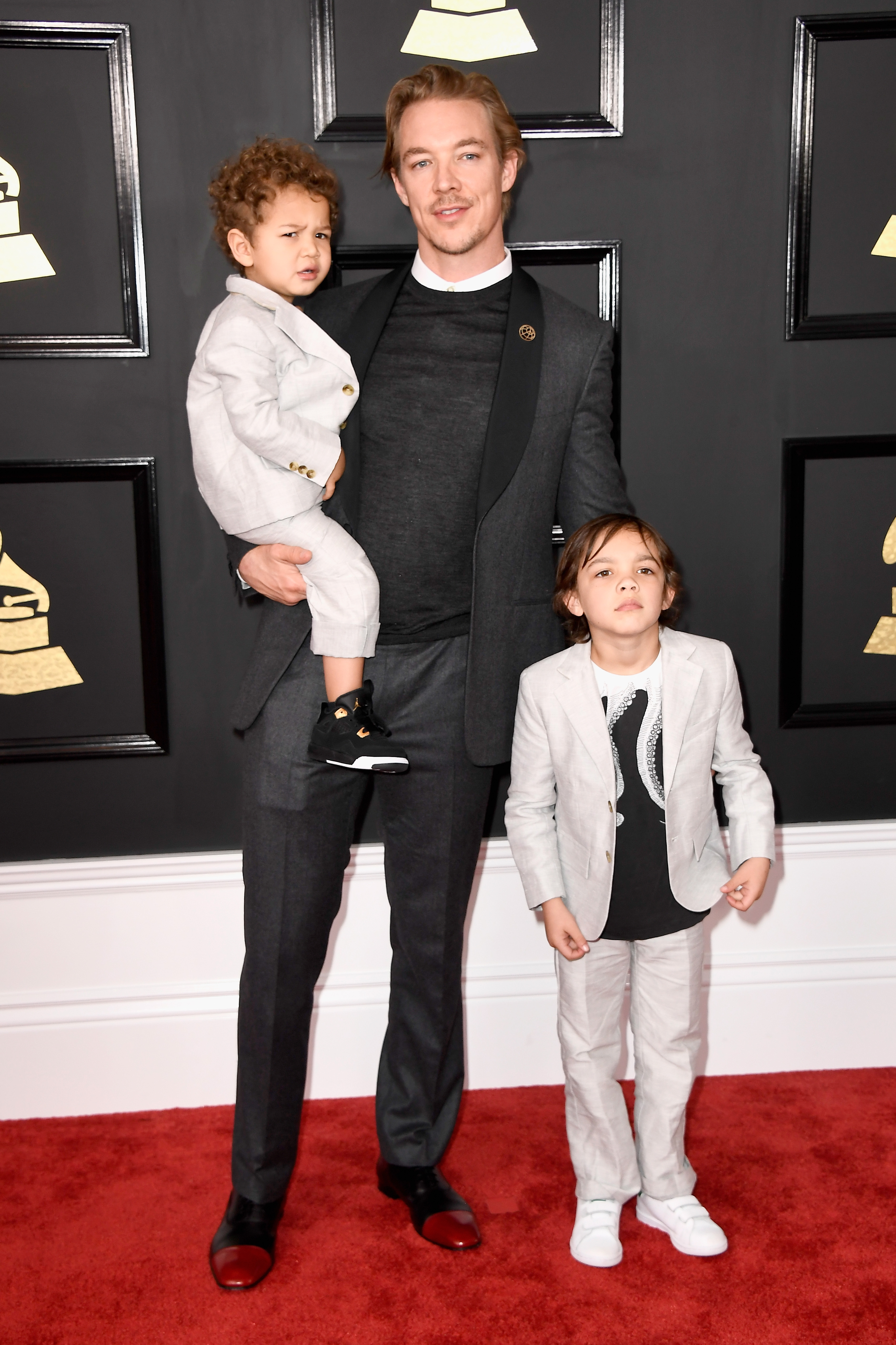 Diplo, Lockett and Lazer attend The 59th GRAMMY Awards at STAPLES Center on February 12, 2017, in Los Angeles, California | Source: Getty Images