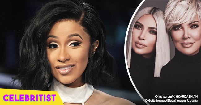 Cardi B claims she’s 'officially' rich after partying with Kim Kardashian and Kris Jenner