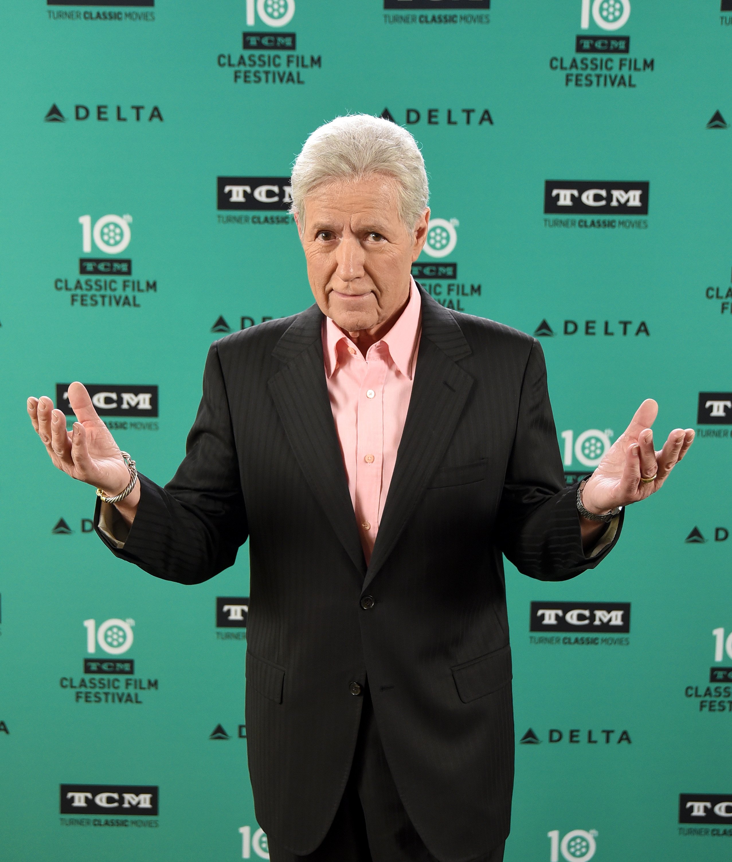 Alex Trebek attends the screening of 'Withering Heights' on April 13, 2019, in Hollywood, California. | Source: Getty Images.