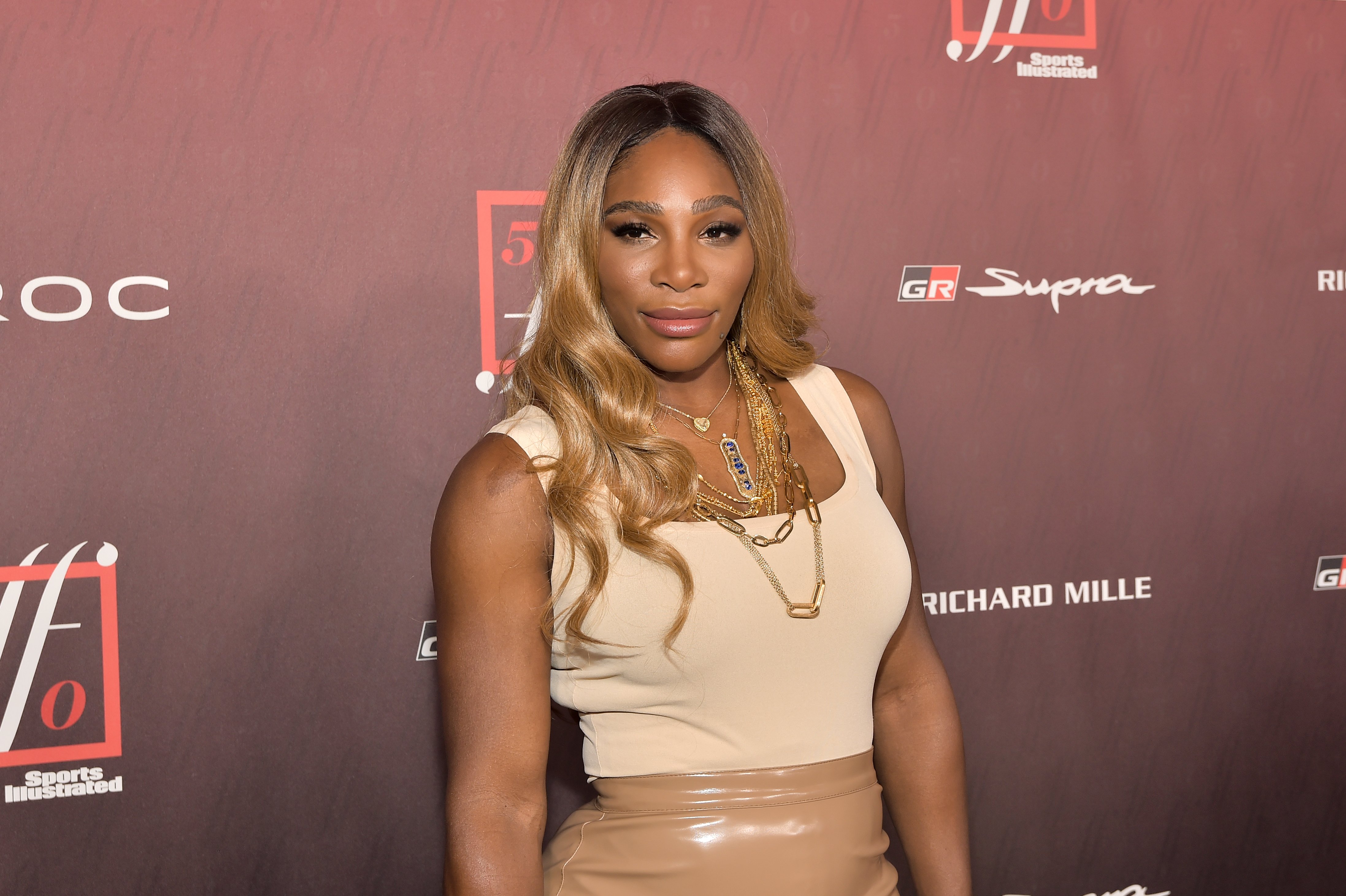 Serena Williams attends Sports Illustrated Fashionable 50 2019 at Sunset Room Hollywood on July 18, 2019 | Photo: Getty Images