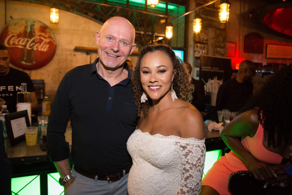 Michael Darby and Ashley Boalch Darby at "Real Housewives Of Potomac" Premiere Party at The Hecht Warehouse at Ivy City on April 28, 2019. | Photo: Getty Images