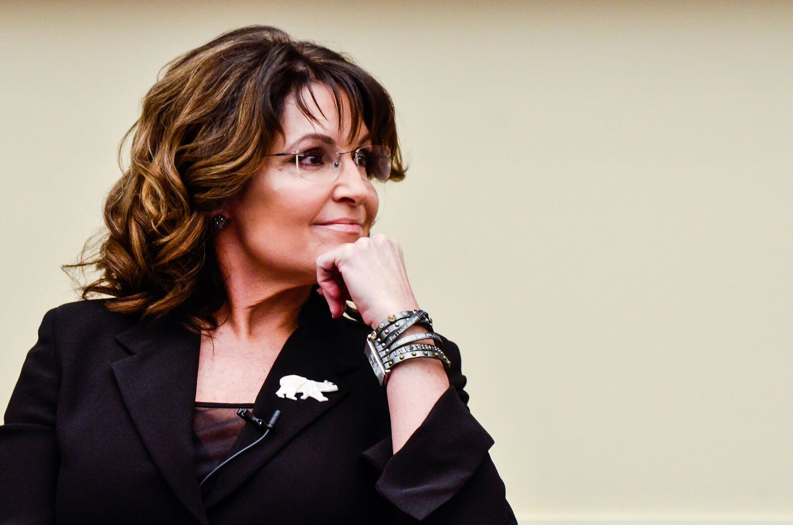  Former Governor Sarah Palin speaks during the "Climate Hustle" panel discussion at the Rayburn House Office Building on April 14, 2016 in Washington, DC | Photo: Getty Images
