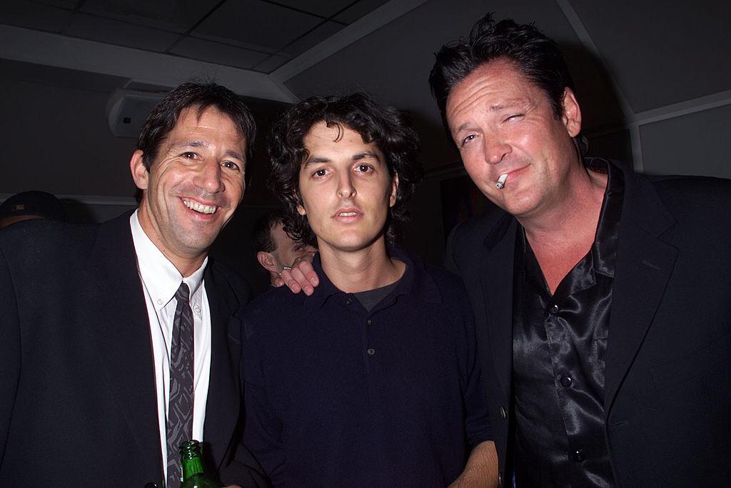 Producer Zachary Matz, director Josh Evans, and Michael Madsen during the party for the premiere of The Price of Air at Spa in New York, on 9/27/00 | Photo: Getty Images