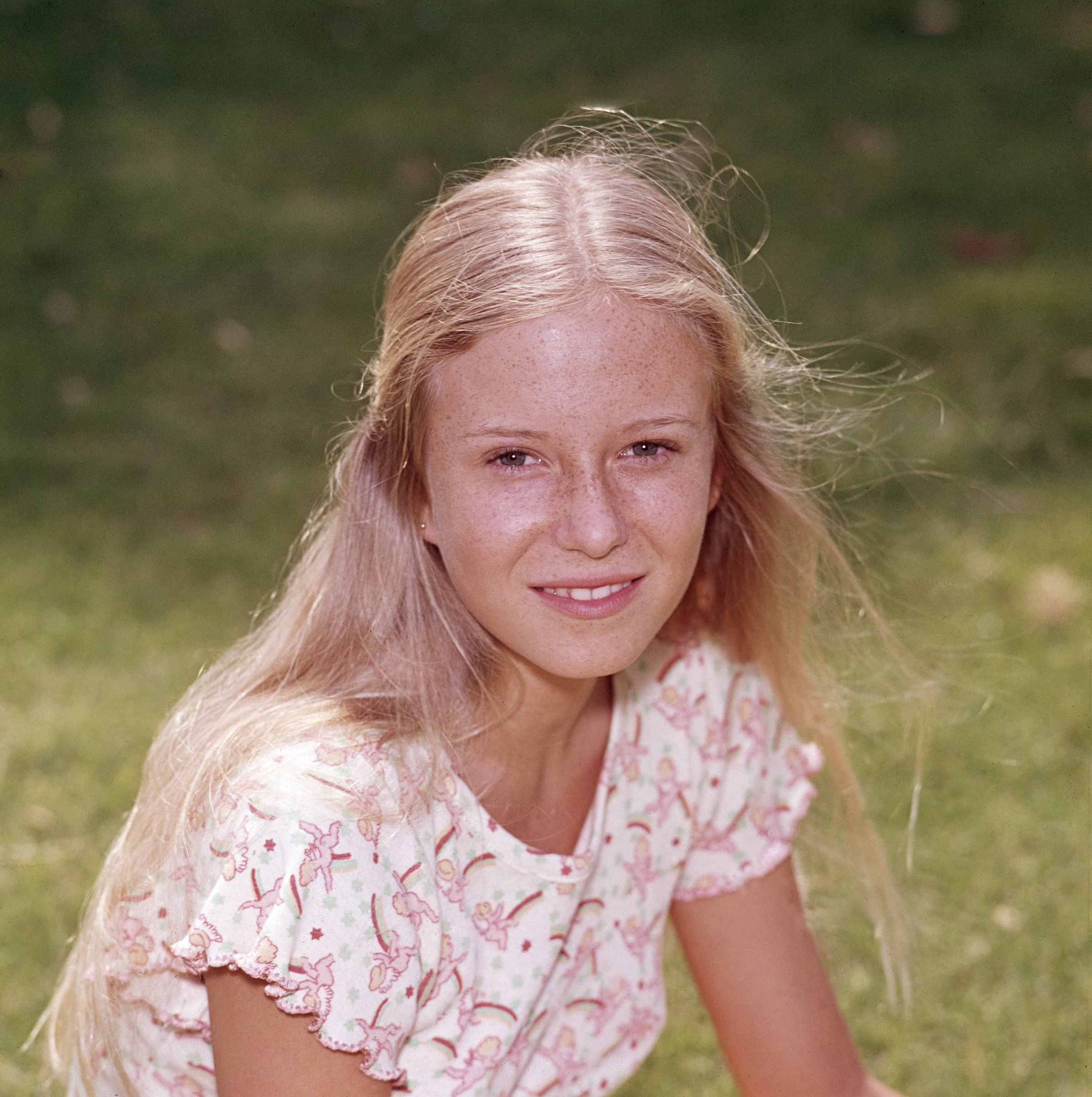 Eve Plumb as Jan Brady during Season 1 of "The Brady Bunch" on September 26, 1969 | Source: Getty Images