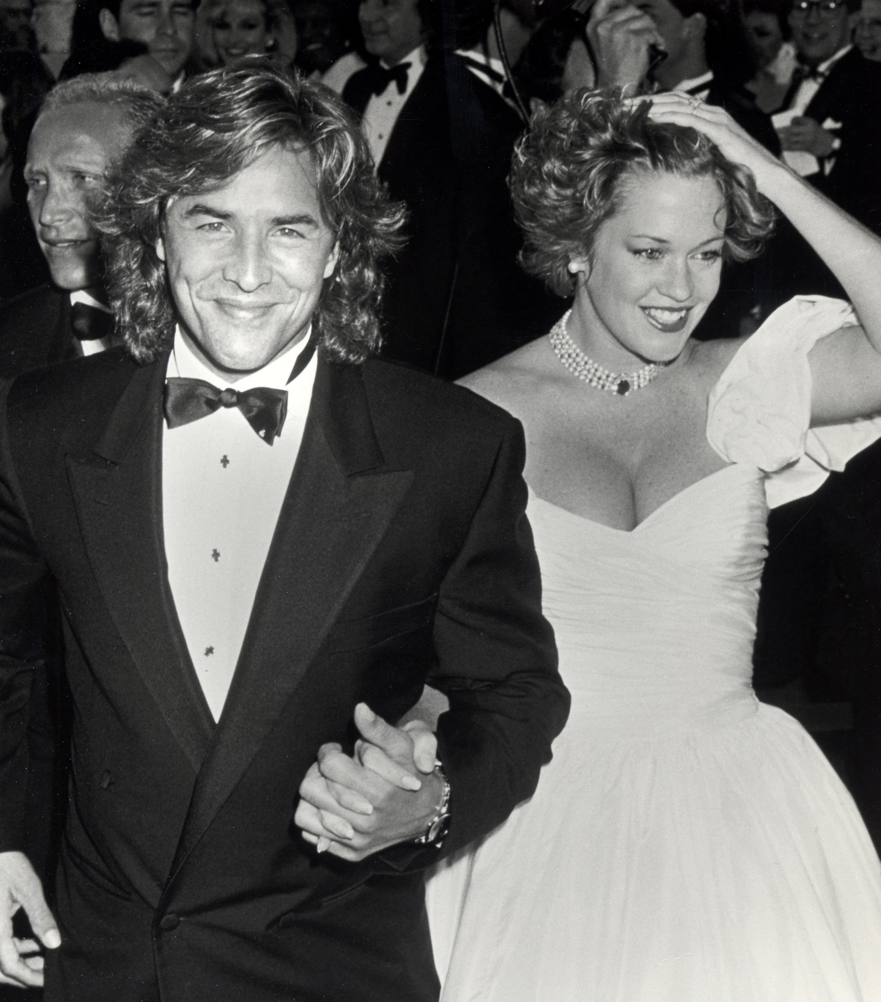 Don Johnson and Melanie Griffith during the 61st Annual Academy Awards - Arrivals in Los Angeles, California on March 29, 1989 | Source: Getty Images