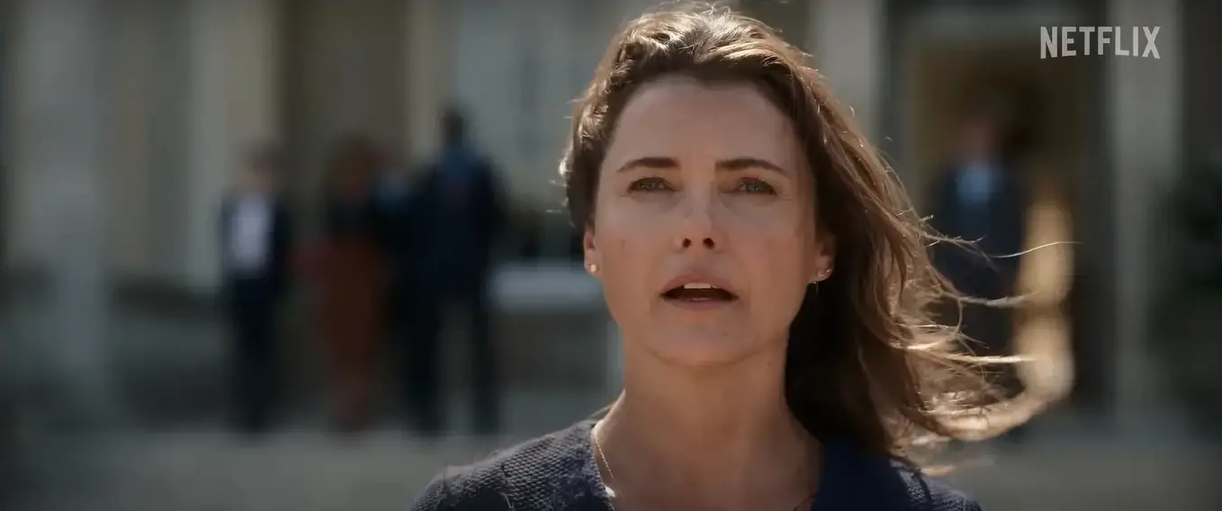 Keri Russell as Kate Wyler in "The Diplomat." | Source: YouTube/Netflix