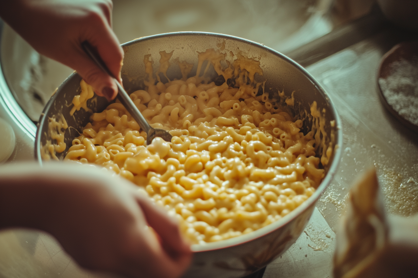 Mac and cheese | Source: Midjourney