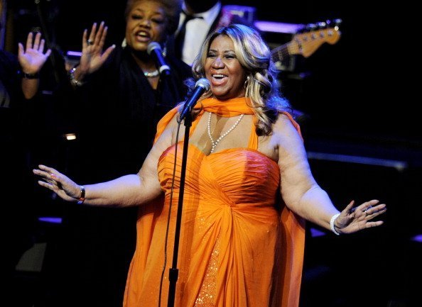  Singer Aretha Franklin performs at the Nokia Theatre L.A. Live in Los Angeles, California. | Photo: Getty Images