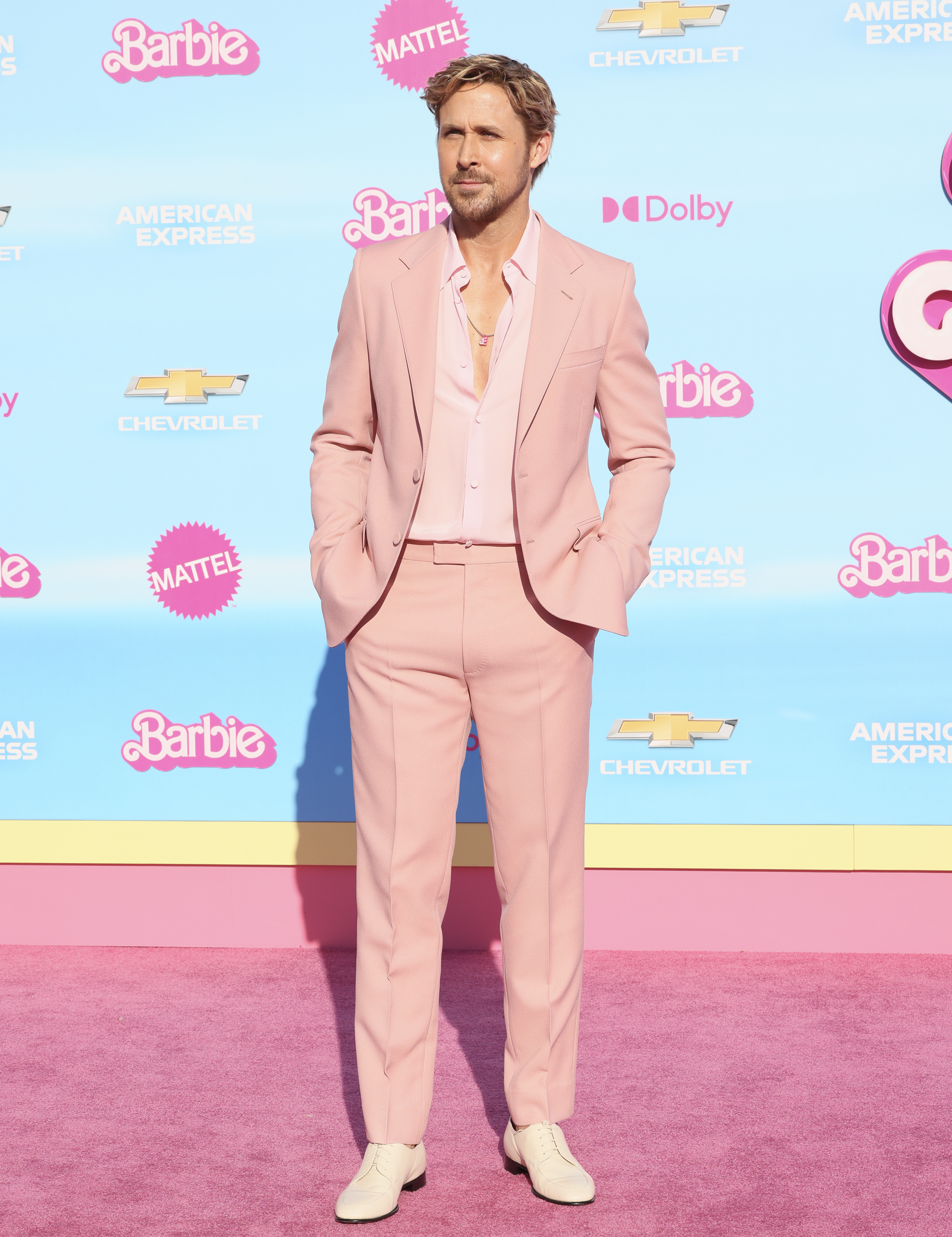 Ryan Gosling at the World Premiere of "Barbie" on July 9, 2023, in Los Angeles, California | Source: Getty Images