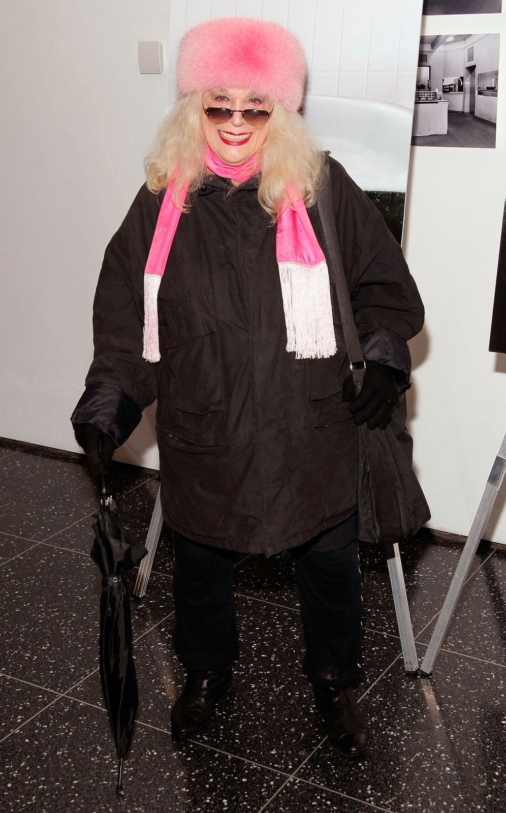 Sylvia Miles au Museum of Modern Art le 14 janvier 2007 à New York. | Photo : Getty Images
