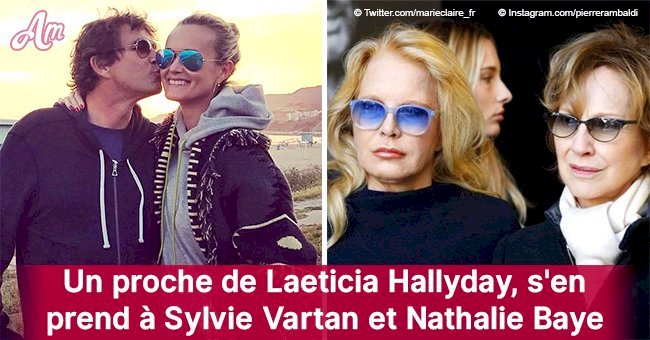 "Elles ne manquent pas d'air": un ami de Laeticia attaque Sylvie Vartan et Nathalie Baye