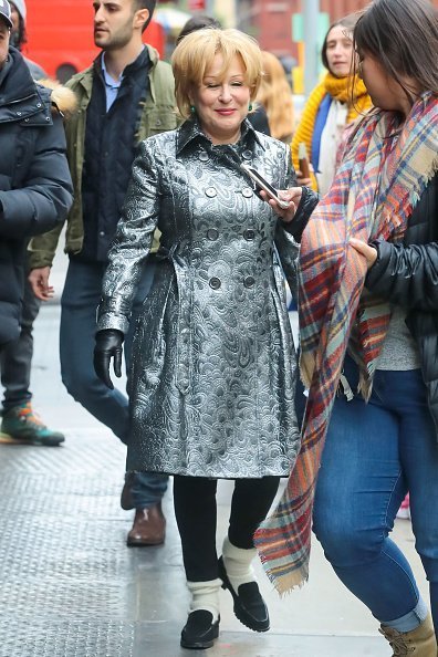  Bette Midler is seen on the street in New York City. | Photo: Getty Images