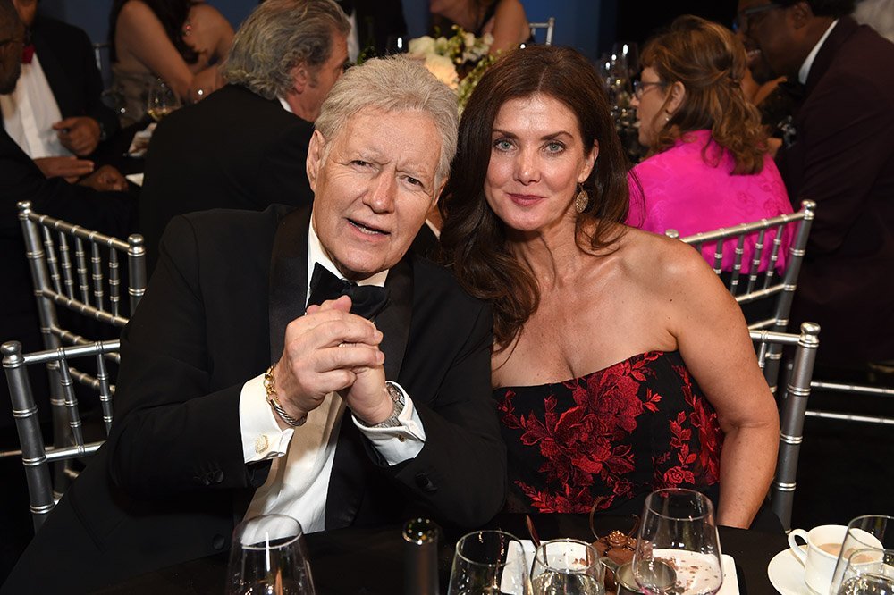 Alex Trebek and his second wife Jean. I Image: Getty Images.