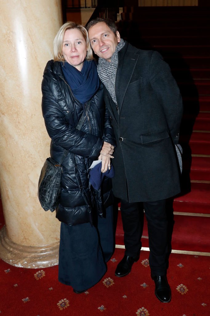 Isabelle Roche et Thomas Hugues le 28 janvier 2019 à Paris. | Photo : Getty Images