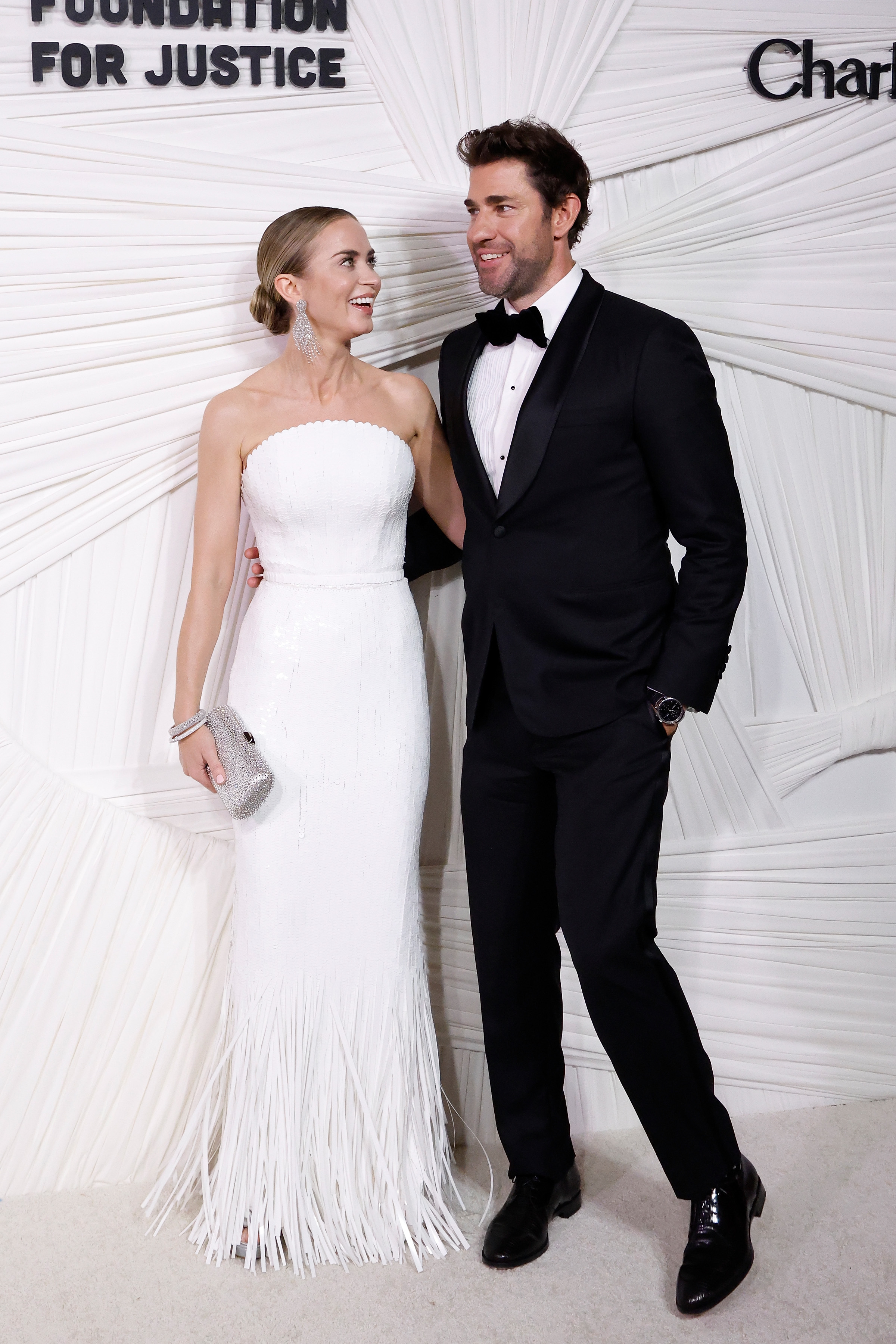 Emily Blunt and John Krasinski at the 2024 Albie Awards in New York City on September 26, 2024 | Source: Getty Images