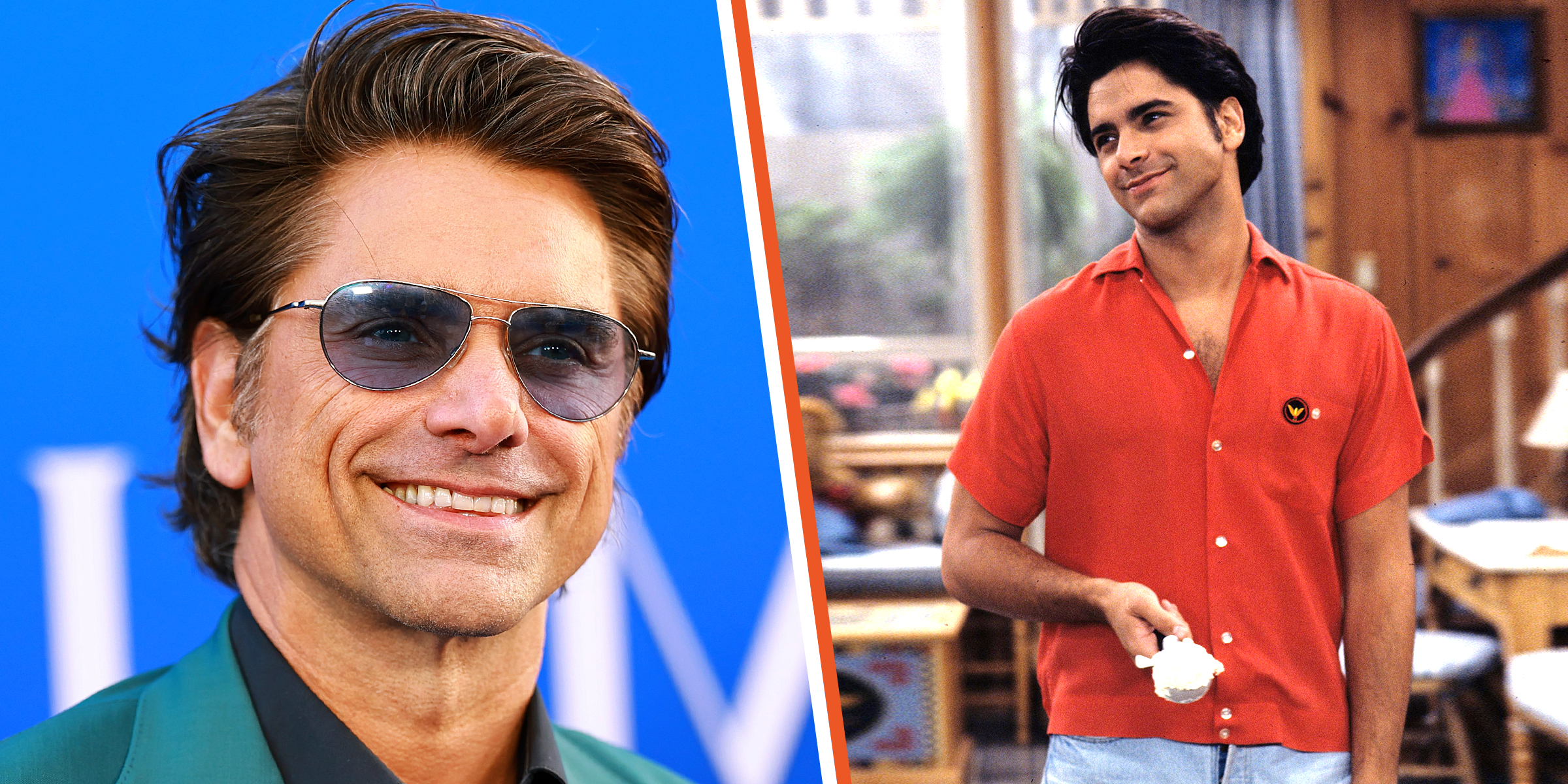 John Stamos now and then | Source: Getty Images