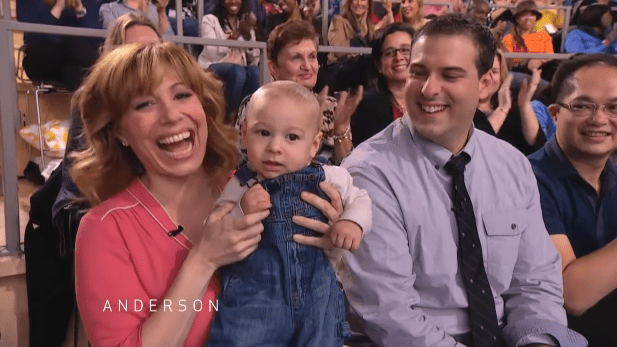 Eve Behar, her husband, and her on the "Anderson" show in 2011 | Photo: YouTube/Anderson