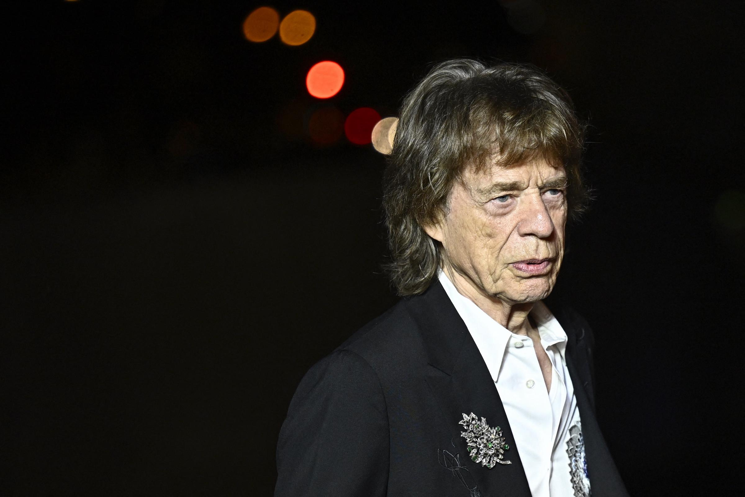 Sir Mick Jagger arrives for "The Prelude to the Olympics" ahead of the 2024 Paris Olympics on July 25, 2024, in Paris. | Source: Getty Images