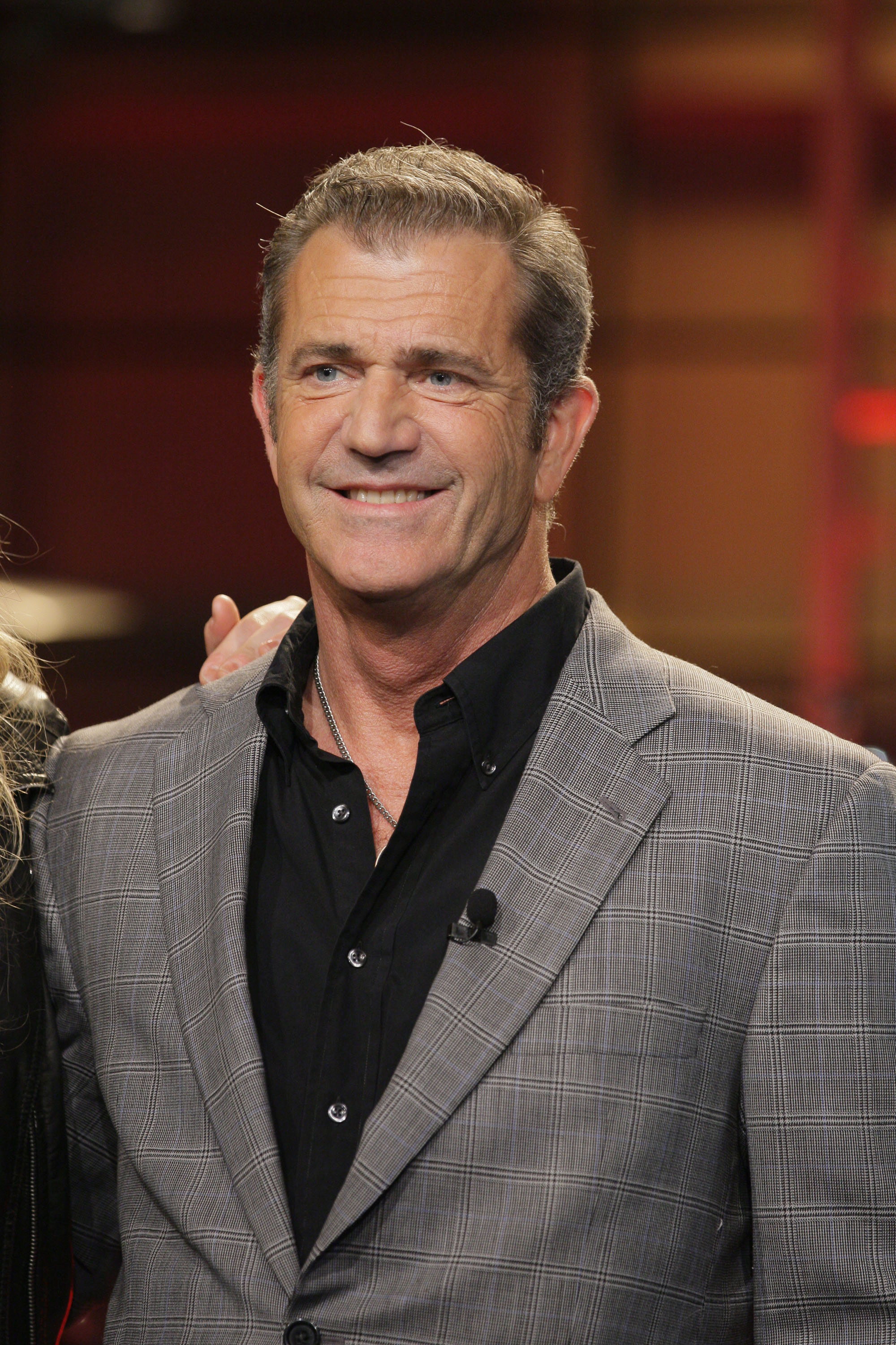 Mel Gibson at "The Tonight Show with Jay Leno" on April 27, 2012 | Source: Getty Images